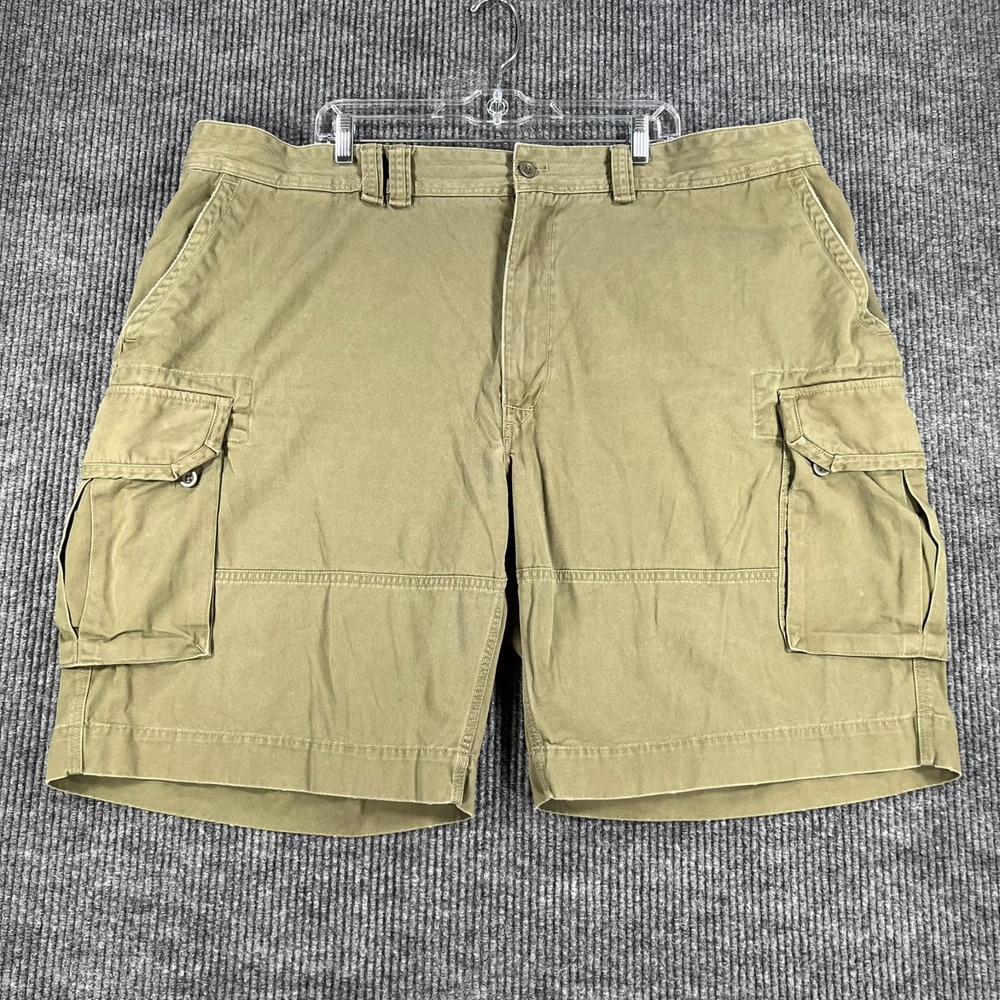 Polo Ralph Lauren Shorts Mens 48B Big Green Cargo Casual Comfort Baggy